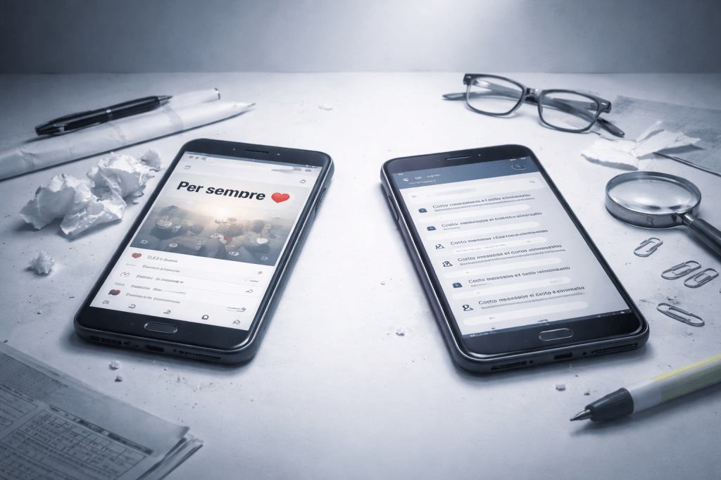 Fenomenologia dell’amore a scorrimento&nbsp;verticale